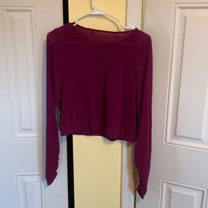 Gymshark sheer long sleeve
